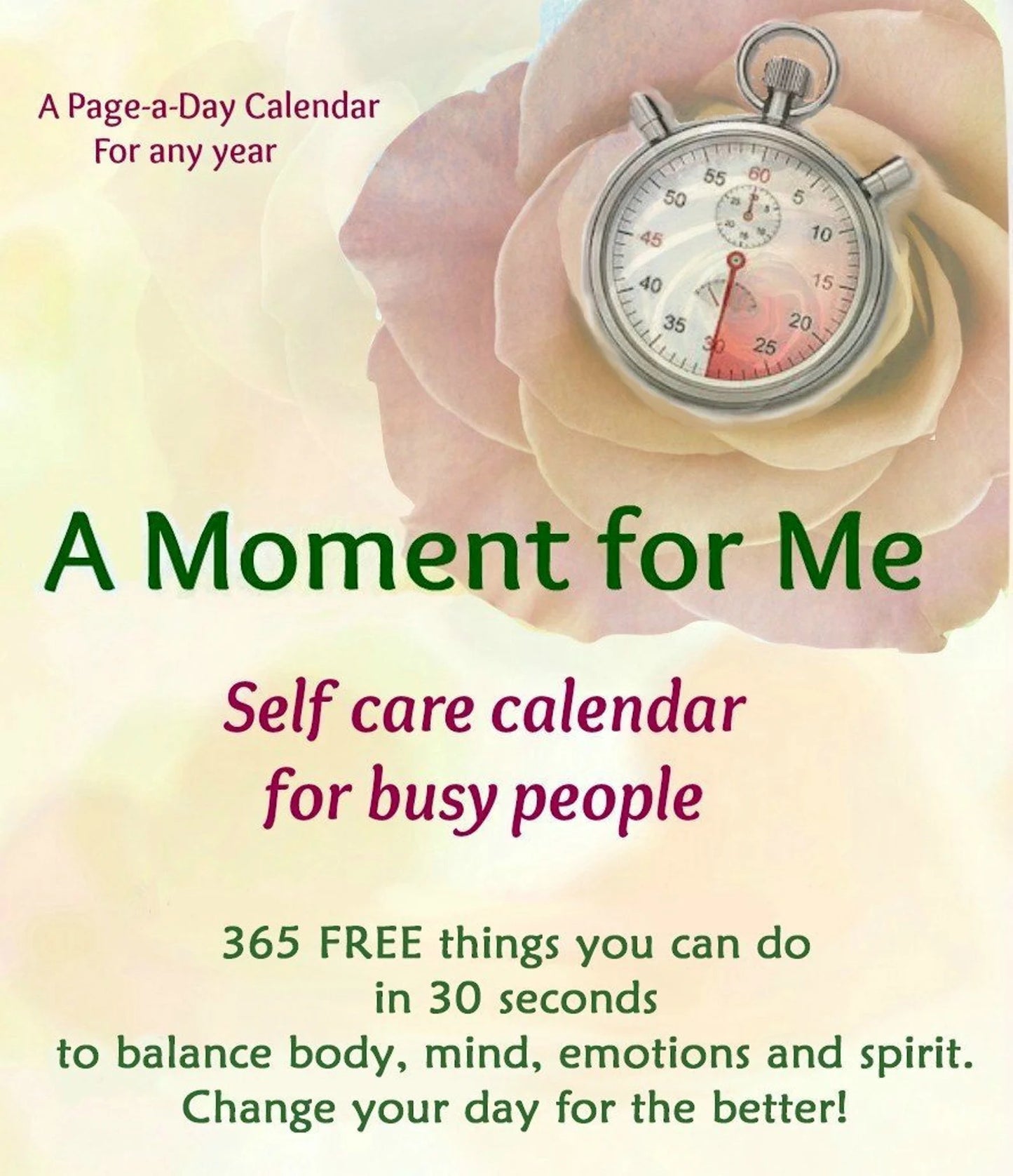 A Moment for Me: Self care for busy people